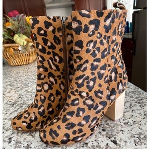 Anthropologie | Faryl Robin Leopard Boots
